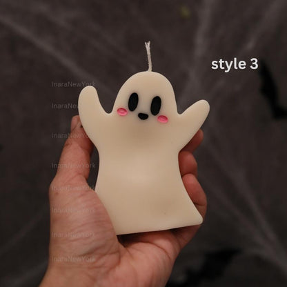 Ghost Soy Candle: Halloween Decor, Fall Home Decor
