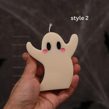 Ghost Soy Candle: Halloween Decor, Fall Home Decor