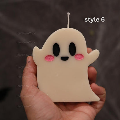 Ghost Soy Candle: Halloween Decor, Fall Home Decor
