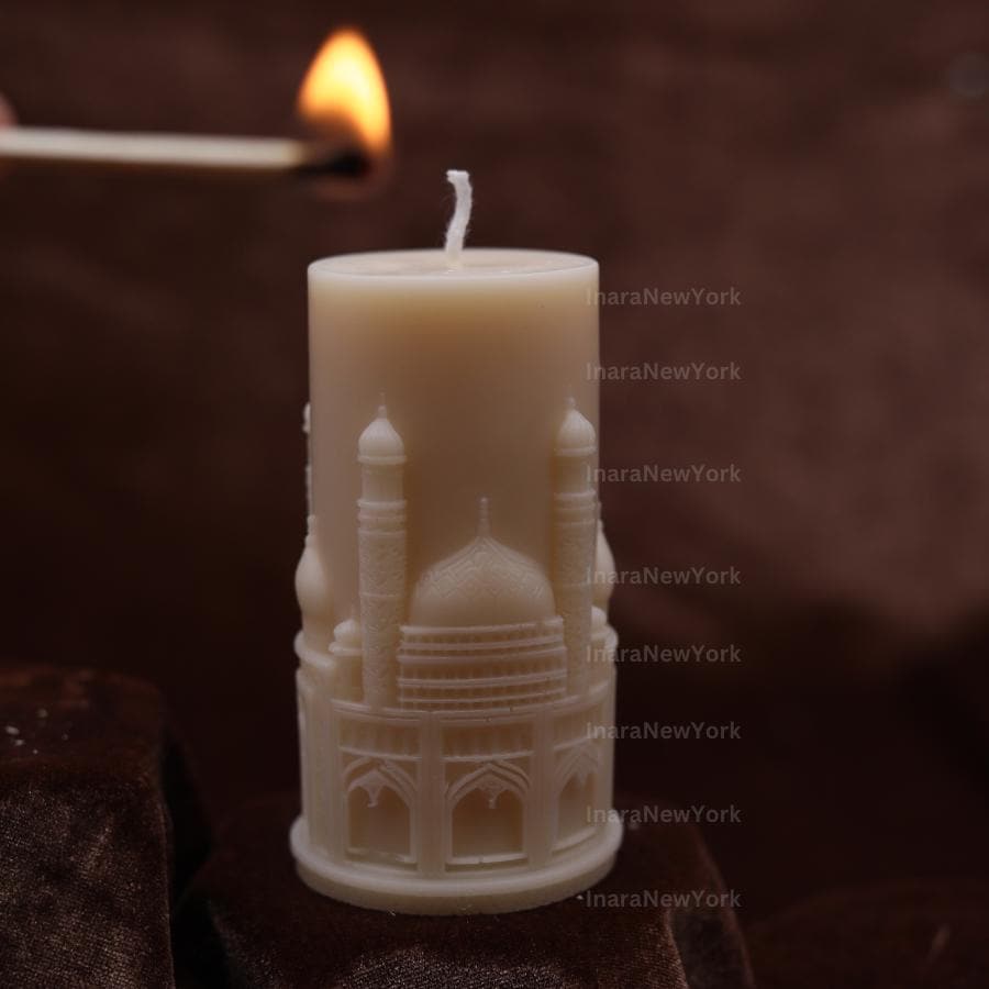 Eid Candle: Handmade Soy Wax Ramadan Decor