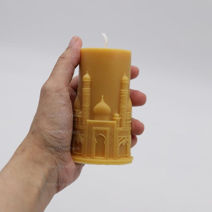 Eid Candle: Handmade Soy Wax Ramadan Decor
