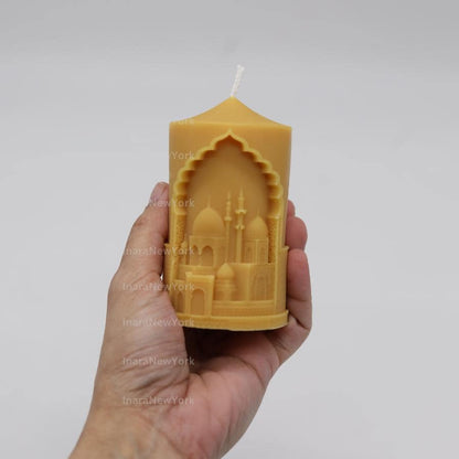 Ramadan Eid Candle: Handmade Soy Wax Ramadan Decor