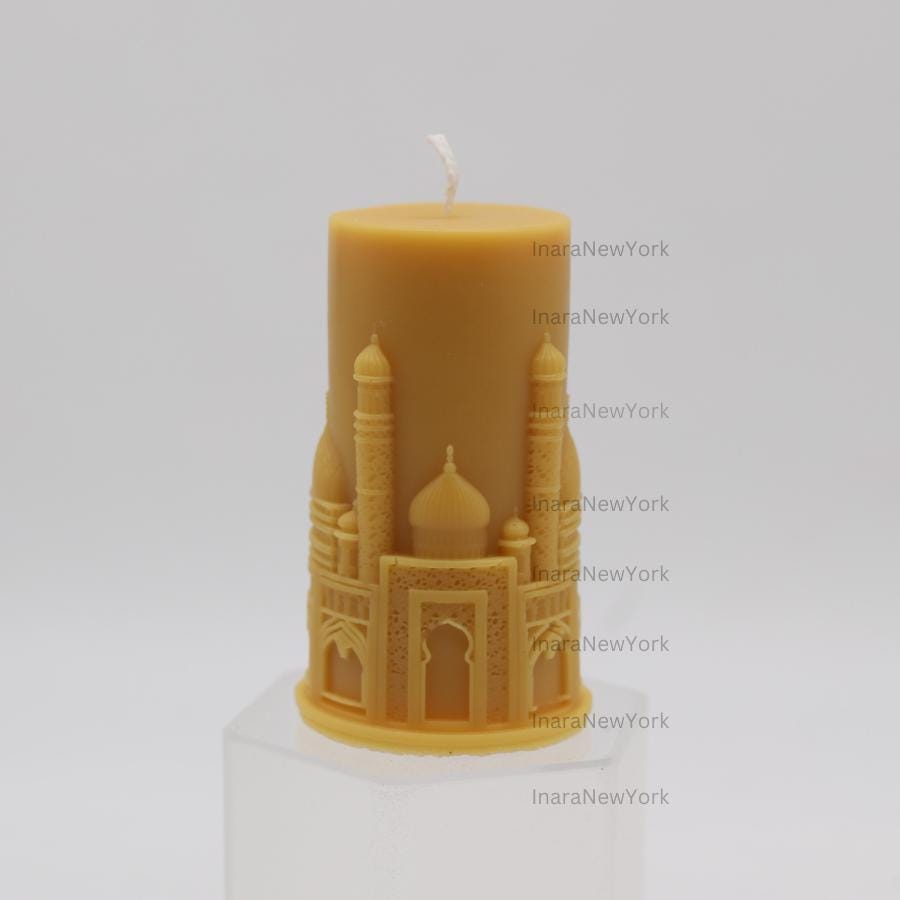 Eid Candle: Handmade Soy Wax Ramadan Decor
