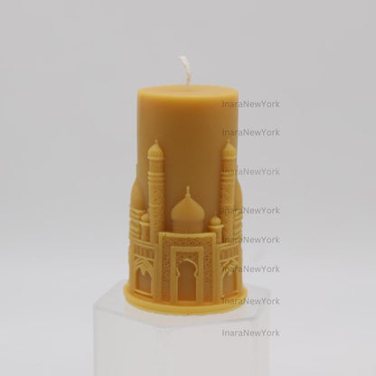 Eid Candle: Handmade Soy Wax Ramadan Decor