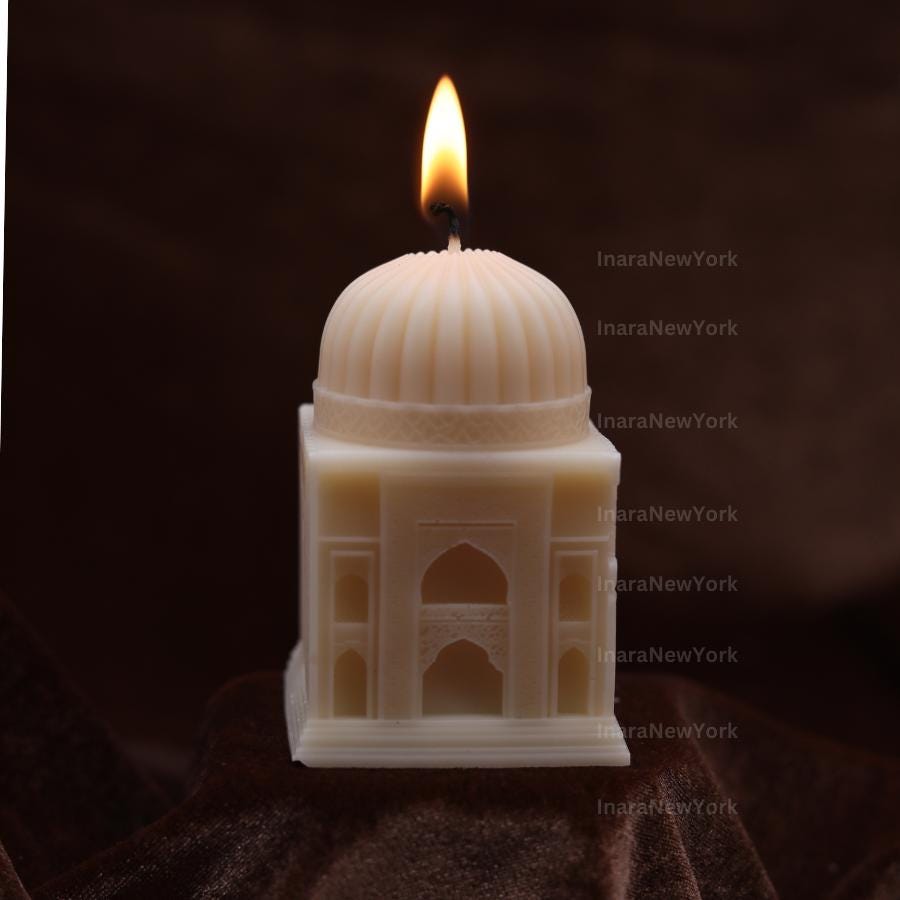 Eid Lantern Soy Candle: Handmade Ramadan Decor