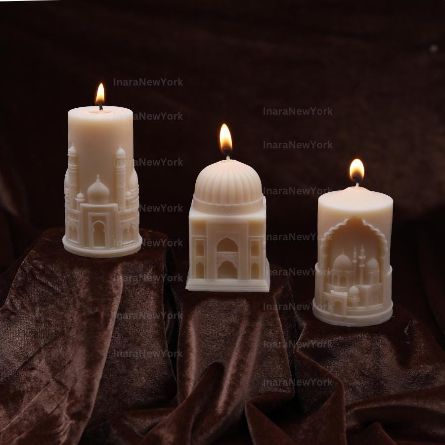 Eid Lantern Soy Candle: Handmade Ramadan Decor