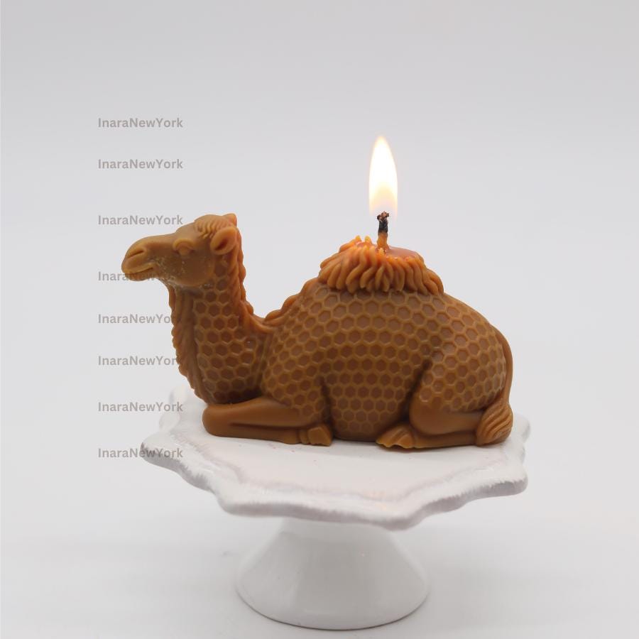 Ramadan Eid camel Arabic camel Soy Candle: Handmade Ramazan Arab home Decor