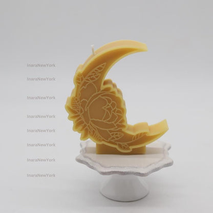 Ramadan eid Moon Candle - Shaped Candle - Muslim Decor - Islamic