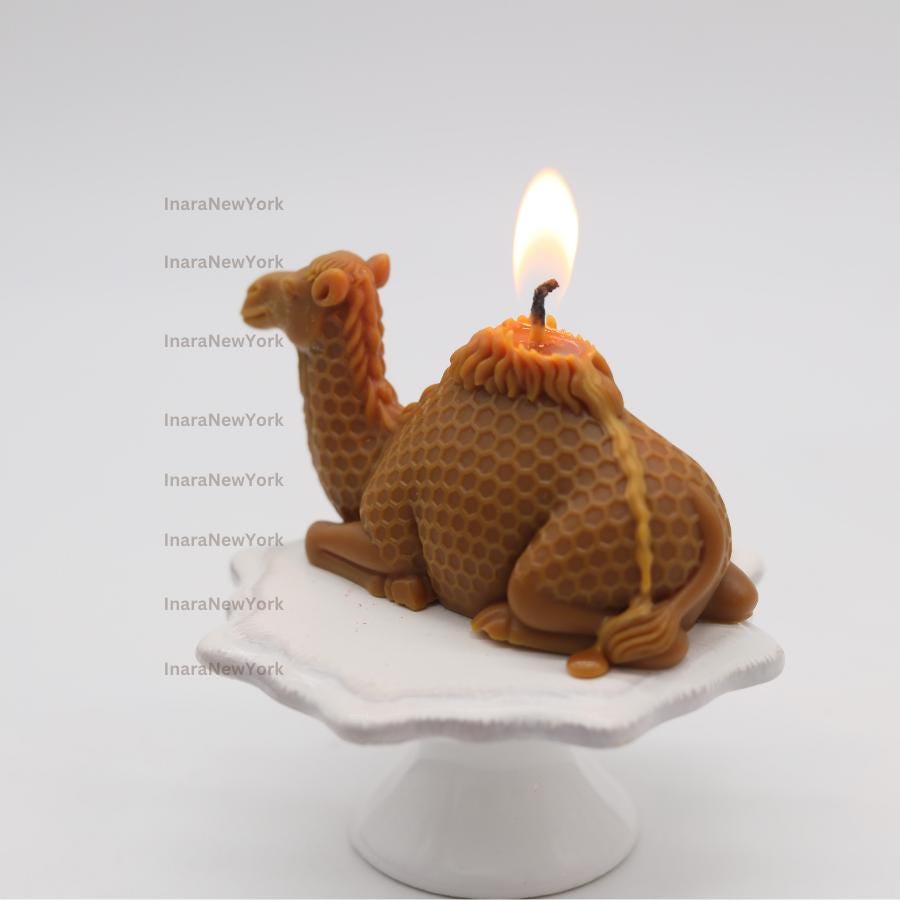 Ramadan Eid camel Arabic camel Soy Candle: Handmade Ramazan Arab home Decor