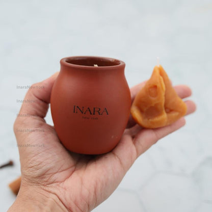 kulad Chai Samosa candle Soy Candle: Indian Décor, Handmade