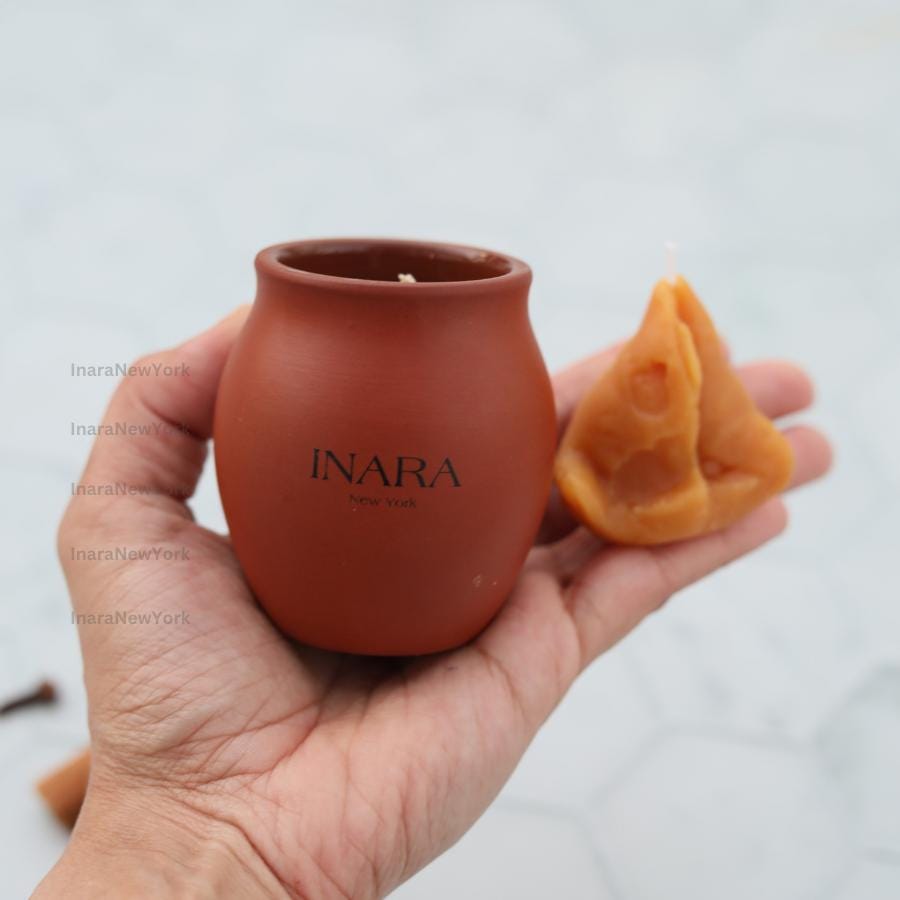 kulad Chai Samosa candle Soy Candle: Indian Décor, Handmade