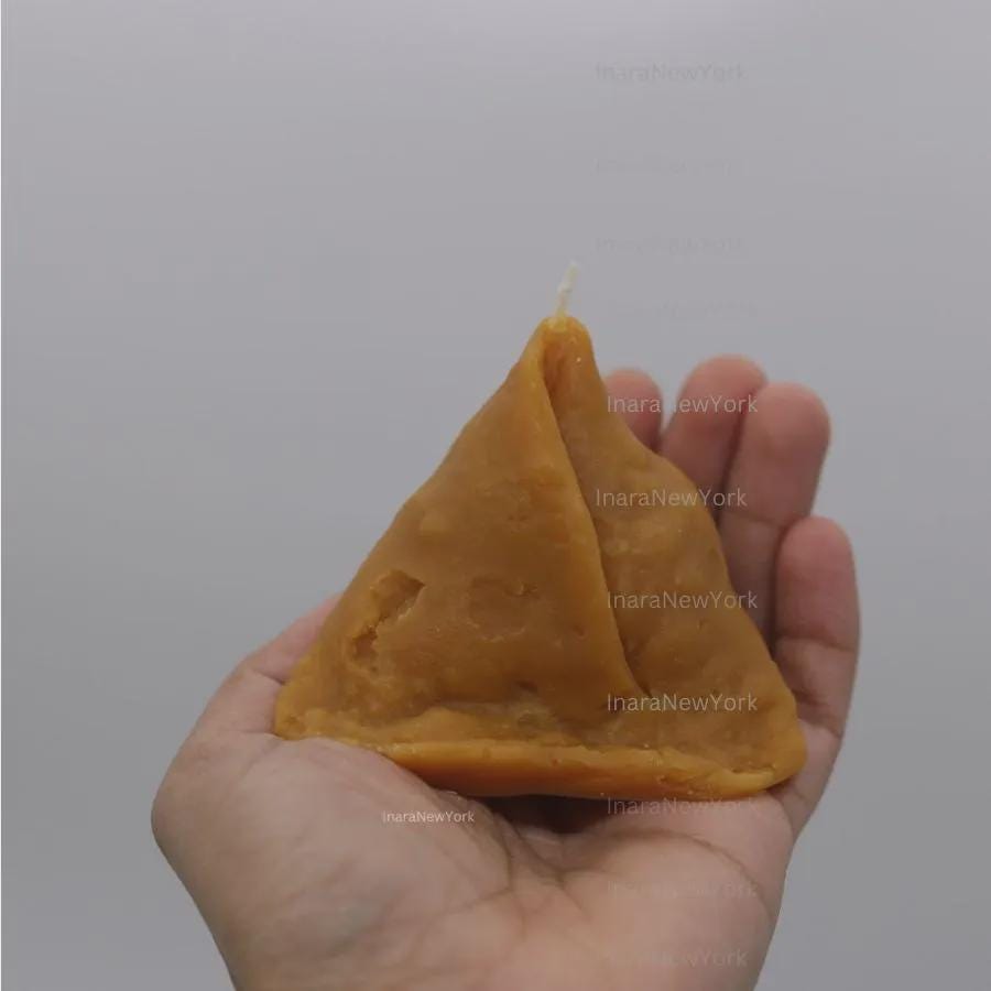 10 box with orange ladoo, kaju katli, gujiya, and yellow modak (40pcs)
