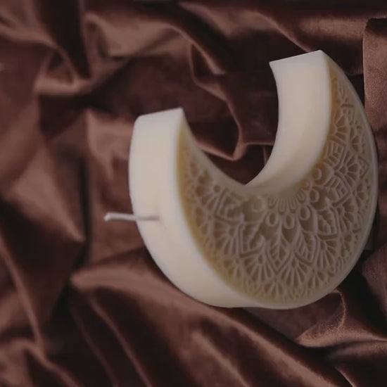 Eid Moon Soy Candle: Ramadan Decor, Islamic Gift