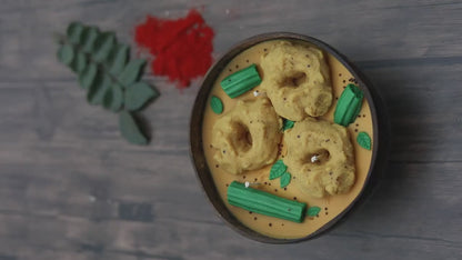South indian vada sambhar candle- diwali candle- indian candle- diwali gifts- Indian dessert candle-Indian food- indian décor