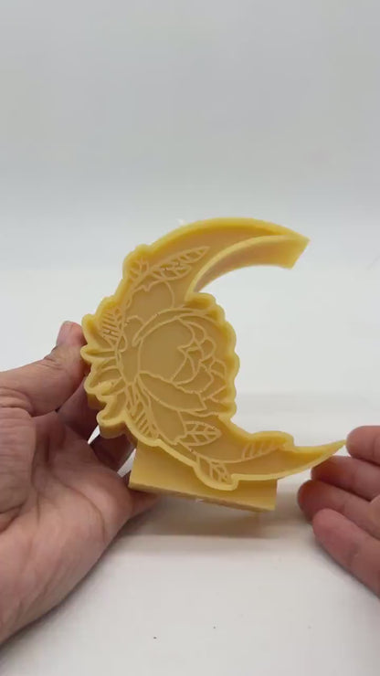 Ramadan eid Moon Candle - Shaped Candle - Muslim Decor - Islamic